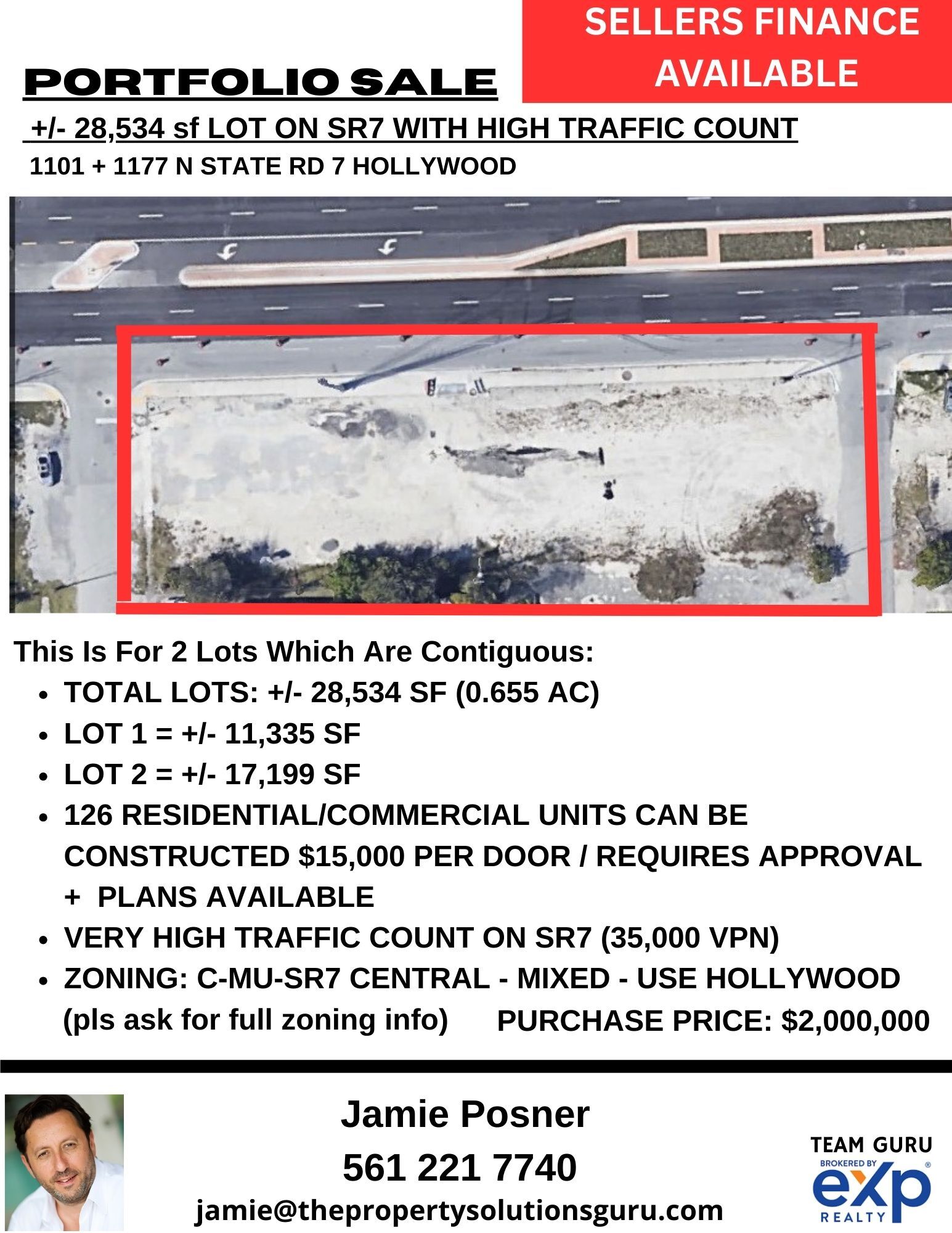 1101 - 1177 N State 7 rd, Hollywood, FL for sale Building Photo- Image 1 of 2