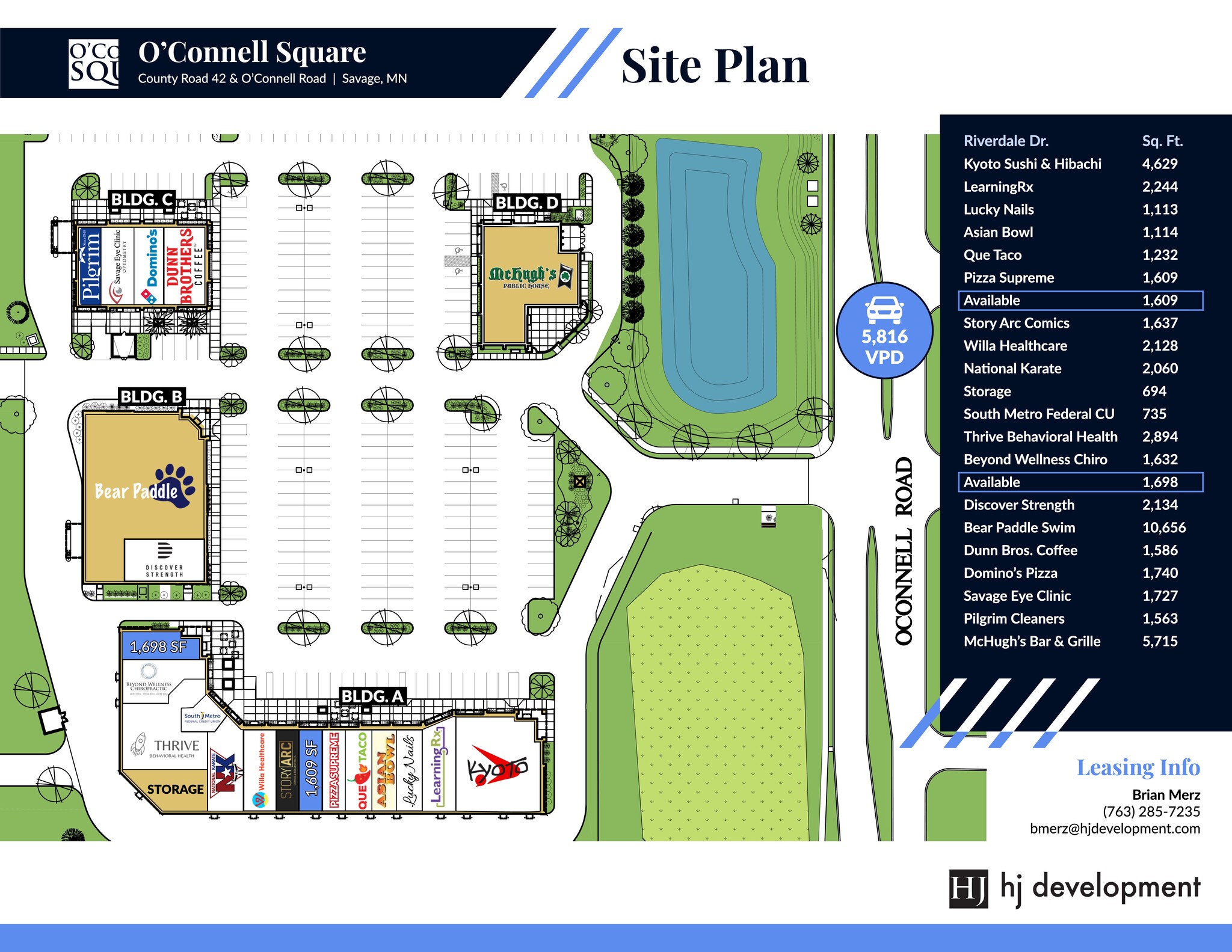 5715-5813 Egan Dr, Savage, MN for lease Site Plan- Image 1 of 1