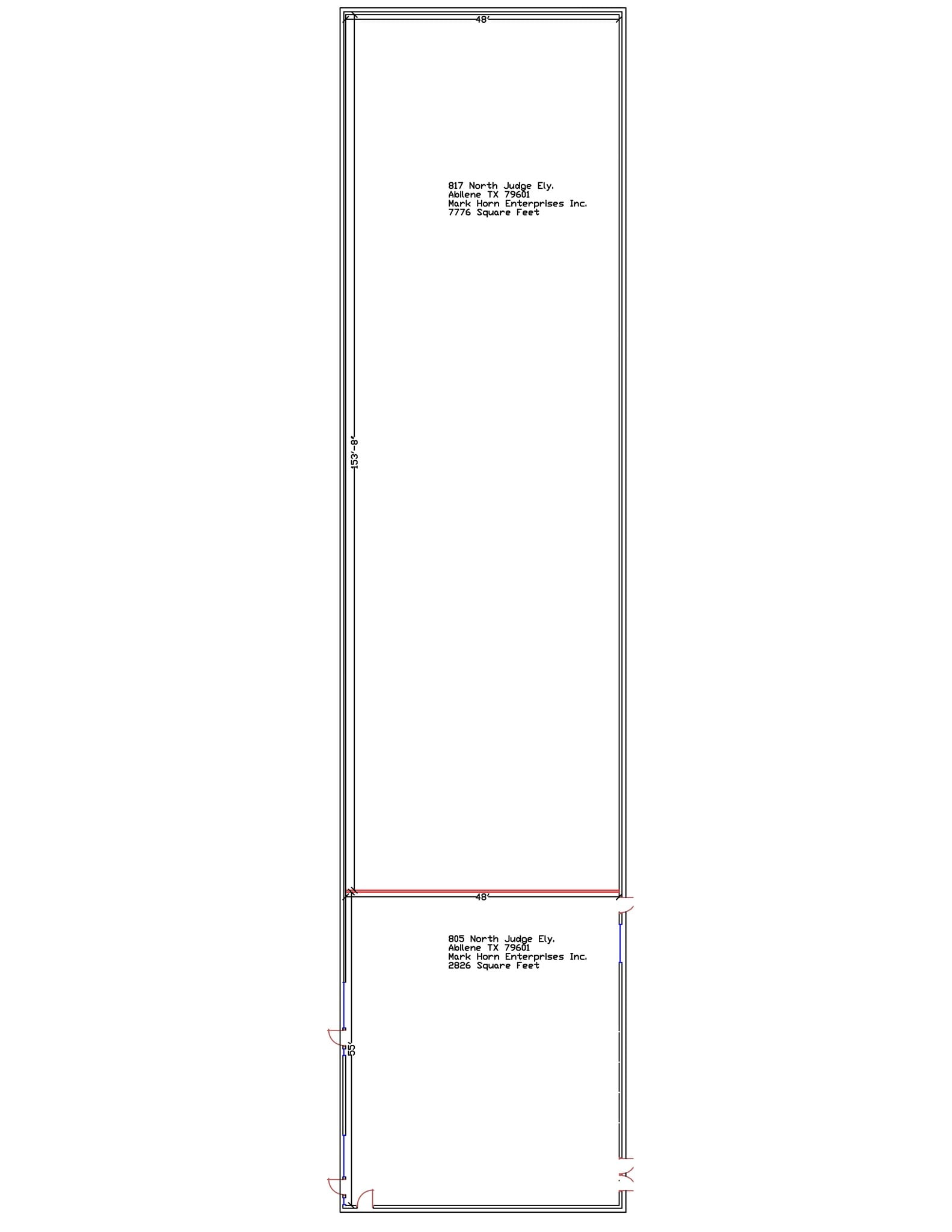 1149 10th St, Abilene, TX for lease Site Plan- Image 1 of 5