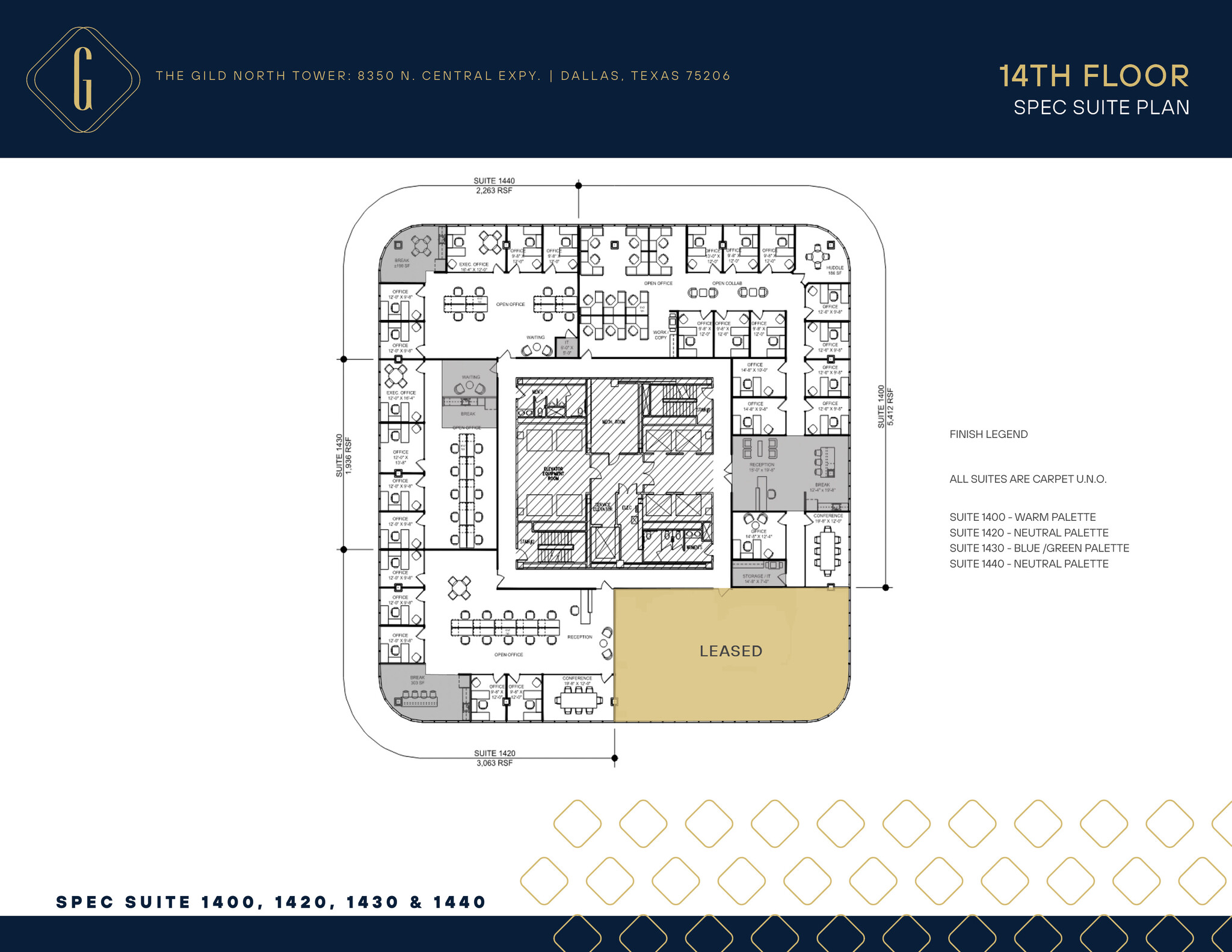 8350 N Central Expy, Dallas, TX for lease Floor Plan- Image 1 of 1