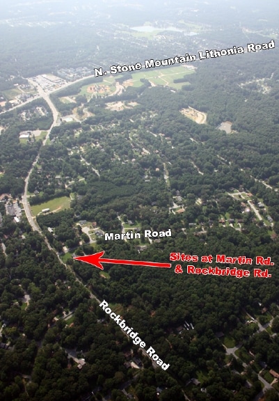 5341 Rockbridge Rd, Stone Mountain, GA for sale - Aerial - Image 3 of 5