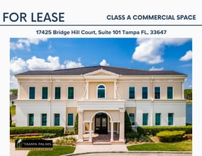 17425 Bridge Hill Ct, Tampa, FL for lease Interior Photo- Image 1 of 6