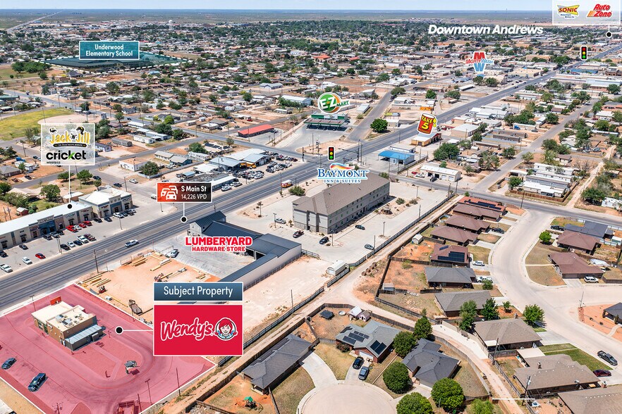 709 S Main St, Andrews, TX à vendre - Photo du bâtiment - Image 3 de 4