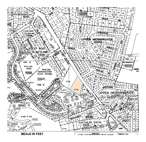 6601 Suitland Rd, Suitland, MD for sale - Plat Map - Image 2 of 2