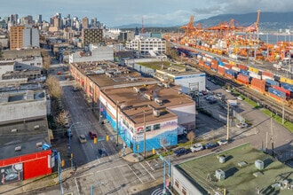 795 Powell St, Vancouver, BC - Aérien Vue de la carte