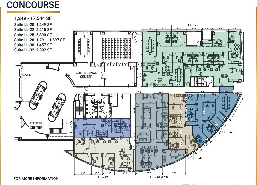 150 Motor Pkwy, Hauppauge, NY à louer Plan d  tage- Image 1 de 1