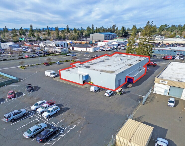 1100-1110 Santa Rosa Ave, Santa Rosa, CA à vendre - Aérien - Image 2 de 4