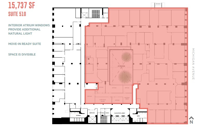 20 N Michigan Ave, Chicago, IL for lease Floor Plan- Image 1 of 1