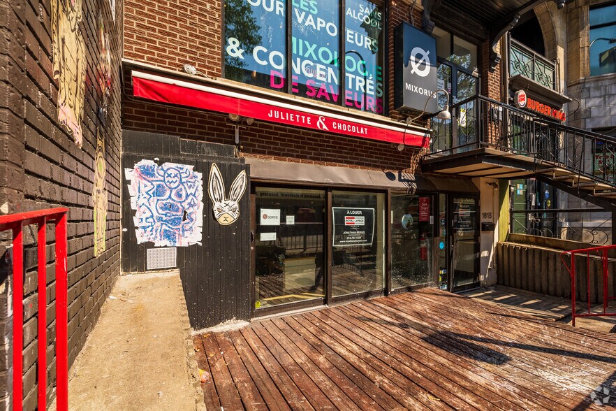 1611-1615 Rue Saint-Denis, Montréal, QC à louer - Photo du bâtiment - Image 2 de 2
