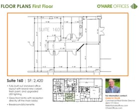 1111 E Touhy Ave, Des Plaines, IL à louer Plan d’étage- Image 1 de 1
