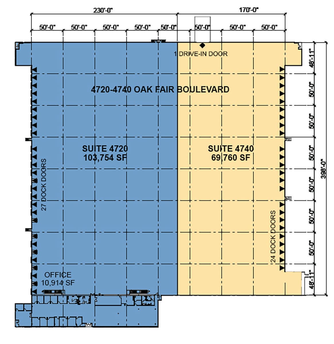 8600-8655 Elm Fair Blvd, Tampa, FL à louer Plan d’étage- Image 1 de 2