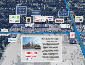 5100-5222 Wilson Mills Rd, Richmond Heights, OH - Aerial map view