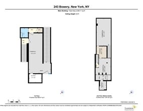 243 Bowery, New York, NY for lease Site Plan- Image 1 of 8