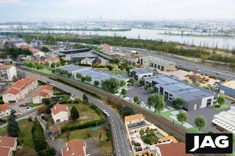 Pierre-Bénite - AERIAL map view