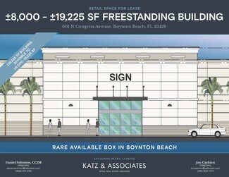 Plus de détails pour 601 N Congress Ave, Boynton Beach, FL - Commerce de détail à louer