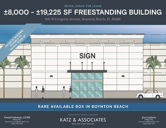 Plus de détails pour 601 N Congress Ave, Boynton Beach, FL - Commerce de détail à louer