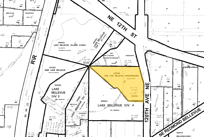 1 Lake Bellevue Dr, Bellevue, WA for sale - Plat Map - Image 2 of 53