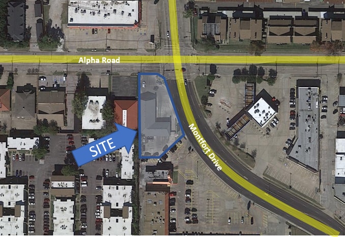 5444 Alpha Rd, Dallas, TX for sale - Aerial - Image 3 of 4