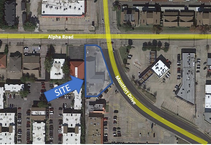 5444 Alpha Rd, Dallas, TX à vendre - Aérien - Image 3 de 4