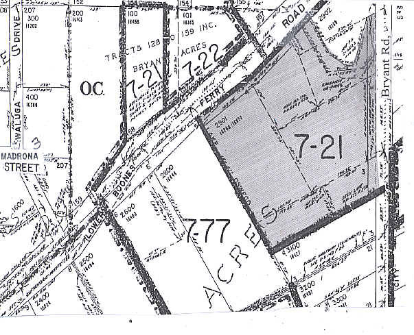 16269 Bryant Rd, Lake Oswego, OR for lease - Plat Map - Image 2 of 4