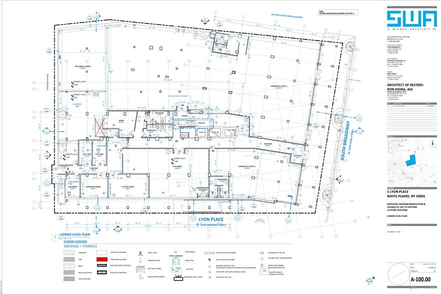 1 Lyon Pl, White Plains, NY à louer - Plan d’étage - Image 2 de 5