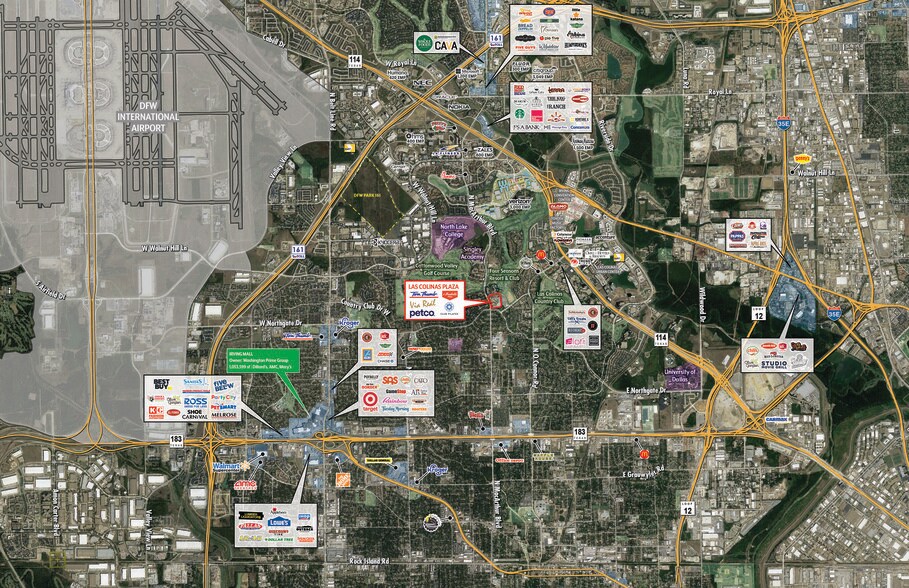 4000-4040 N MacArthur Blvd, Irving, TX à louer - Aérien - Image 2 de 12