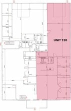 5040 12A St SE, Calgary, AB for lease Floor Plan- Image 2 of 4