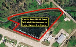 Plus de détails pour State Highway 6, Manvel, TX - Terrain à vendre