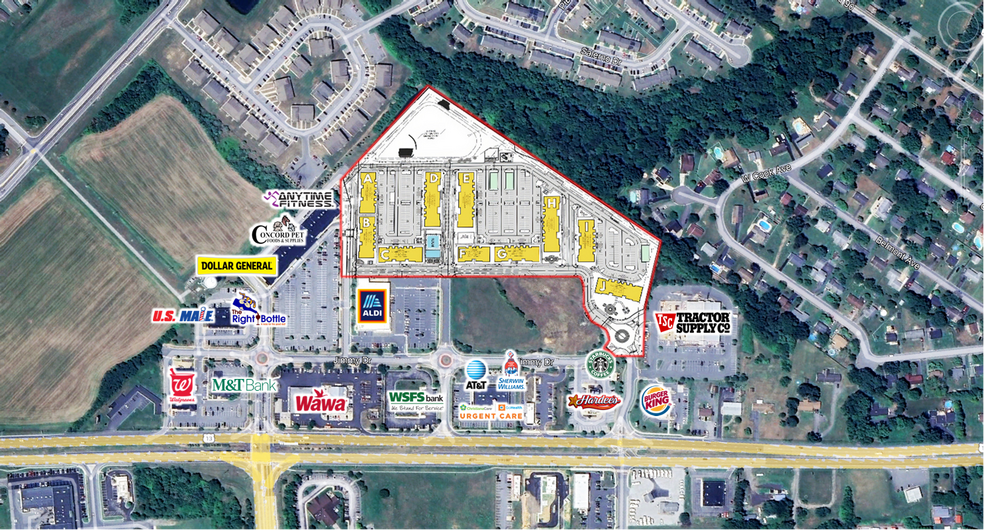 499 Jimmy Dr, Smyrna, DE à vendre - Aérien - Image 2 de 3