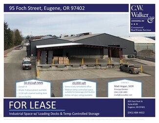 Plus de détails pour 95 Foch St, Eugene, OR - Industriel à louer