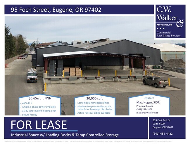 More details for 95 Foch St, Eugene, OR - Industrial for Lease