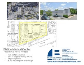 1600 9th Ave, Altoona, PA à louer Autre- Image 1 de 2