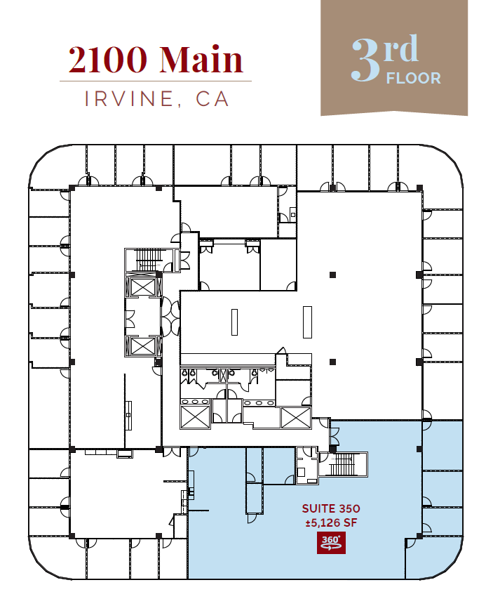 2100 Main St, Irvine, CA for lease Floor Plan- Image 1 of 1