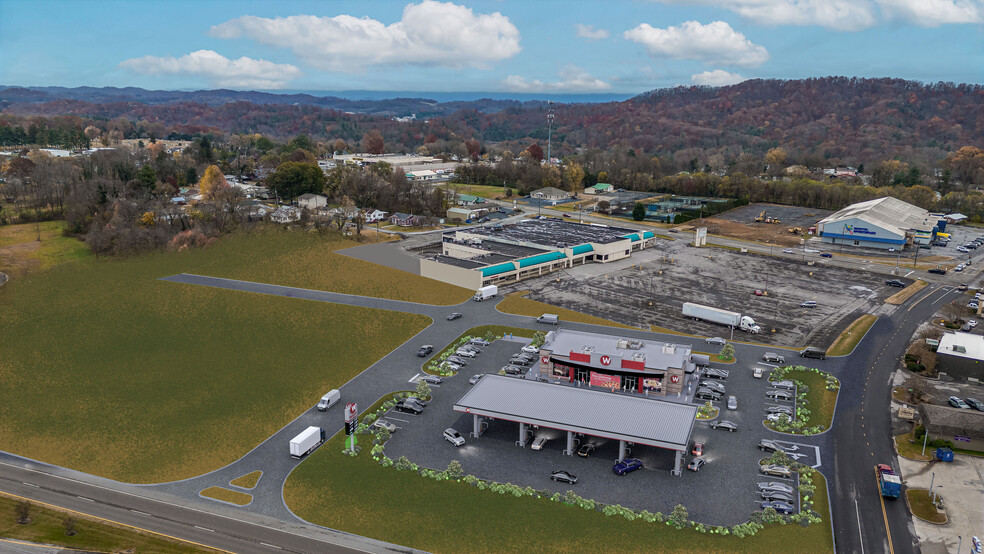 1375 Volunteer Pky, Bristol, TN for lease - Aerial - Image 1 of 11