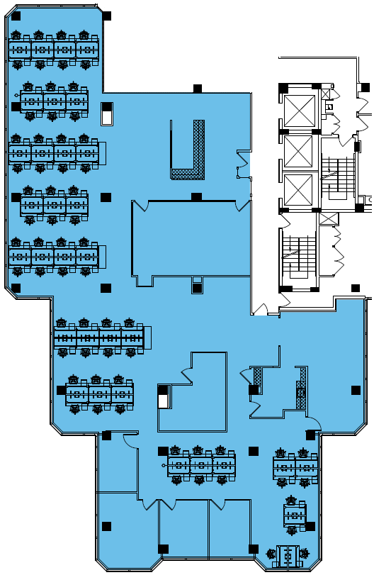 1560 Wilson Blvd, Arlington, VA à louer Plan d’étage- Image 1 de 2