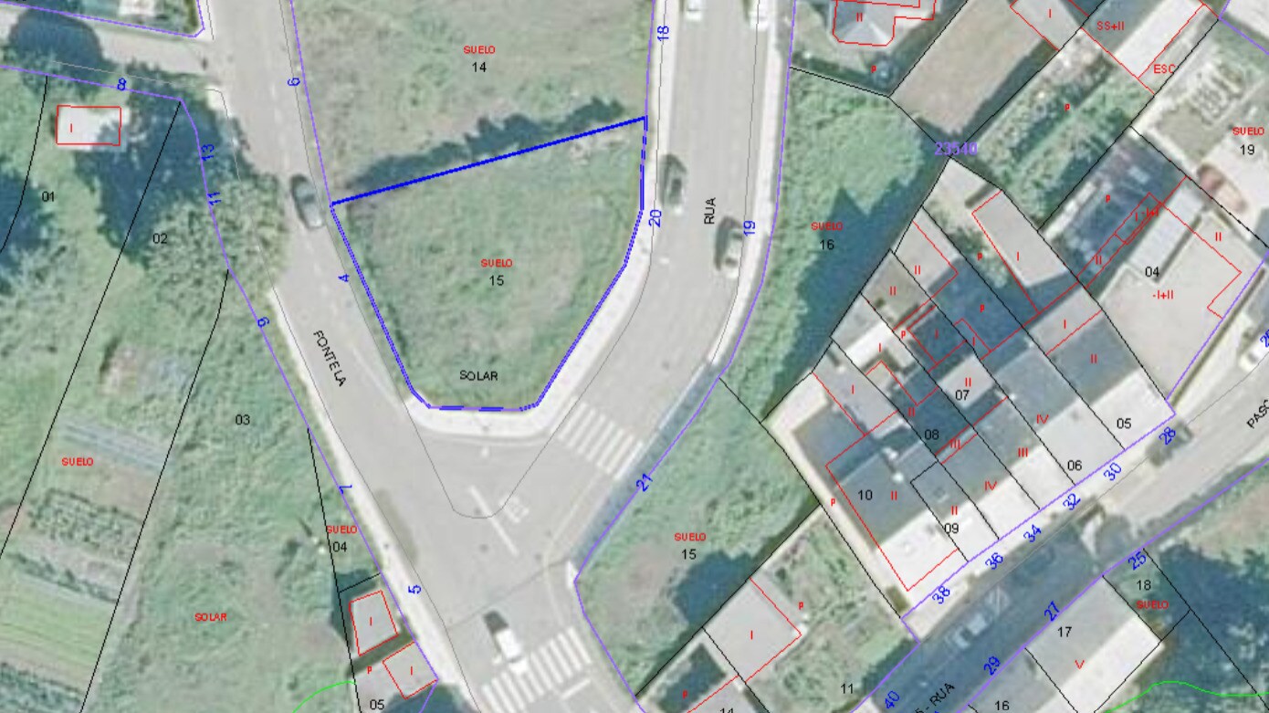 Rúa Da Fontela, Burela, Lugo for sale Site Plan- Image 1 of 6