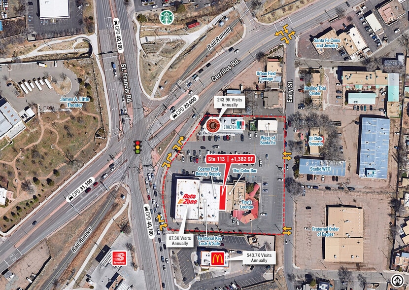 1005 S St Francis Rd, Santa Fe, NM à vendre - Photo du bâtiment - Image 3 de 11