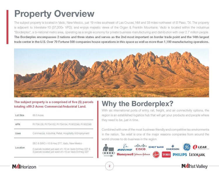 I-10 & Vado Dr, Vado, NM à vendre - Photo du bâtiment - Image 2 de 5