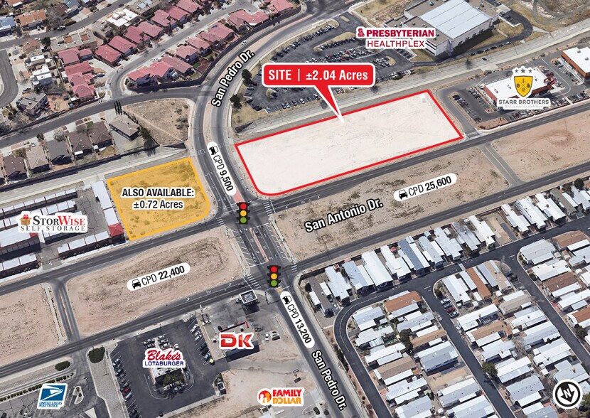 SWC San Antonio, Albuquerque, NM à vendre - Photo du bâtiment - Image 2 de 2