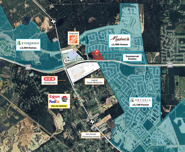 0 SH 242, Conroe, TX à vendre - Photo du bâtiment - Image 2 de 4