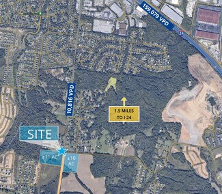 Plus de détails pour Waldron Road at Blair Road, La Vergne, TN - Terrain à louer