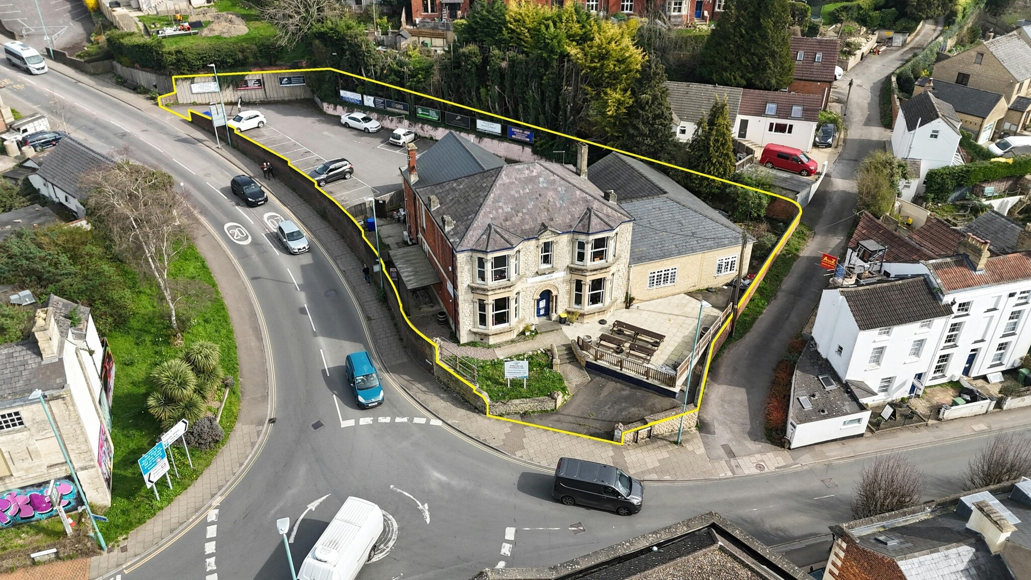 8 London Rd, Stroud for sale Aerial- Image 1 of 13
