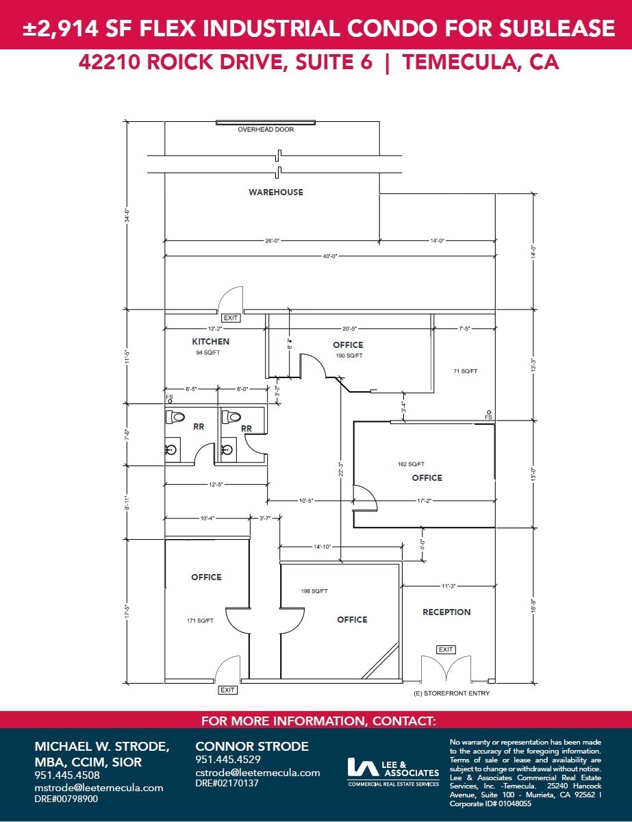42210 Roick Dr, Temecula, CA for lease Interior Photo- Image 1 of 1