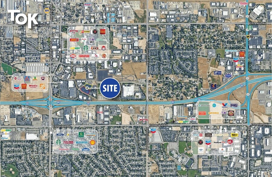 1050 & 1070 S Industry Way, Meridian, ID à vendre - Aérien - Image 3 de 3