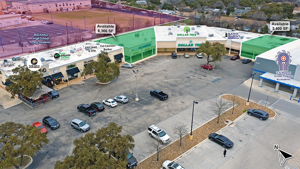 3131-3175 Nacogdoches Rd, San Antonio, TX for lease - Building Photo - Image 2 of 12