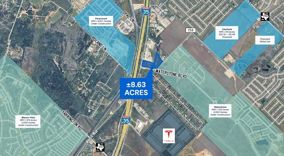 I35 & Waterstone Blvd, Kyle, TX à vendre Photo principale- Image 1 de 4