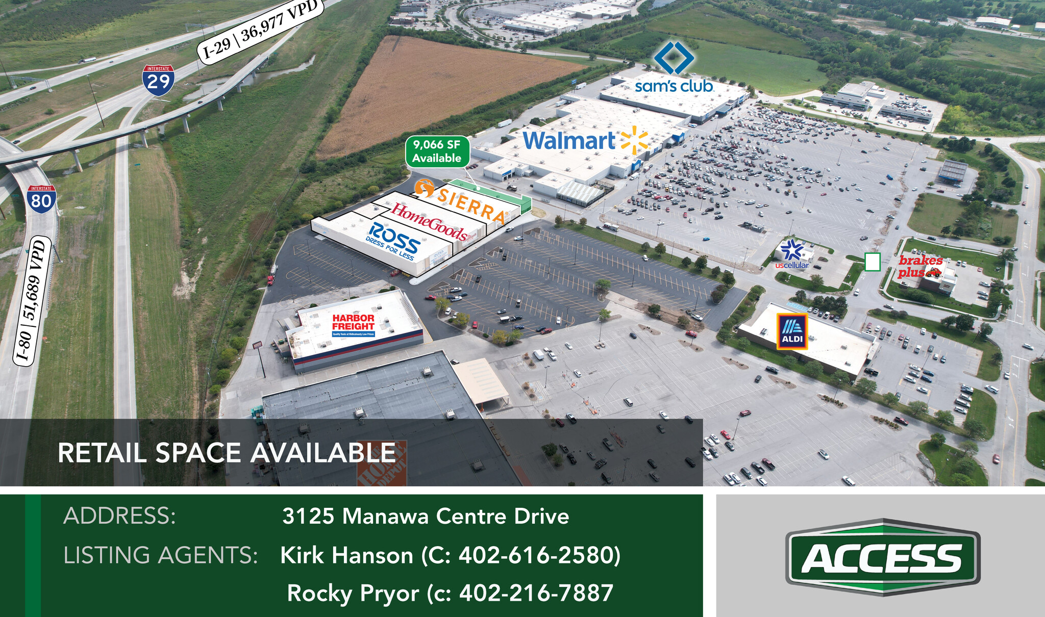 3101-3221 Manawa Centre Dr, Council Bluffs, IA for lease Building Photo- Image 1 of 10