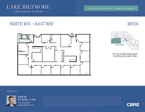 11022-11024 N 28th Dr, Phoenix, AZ à louer Plan d’étage- Image 1 de 1