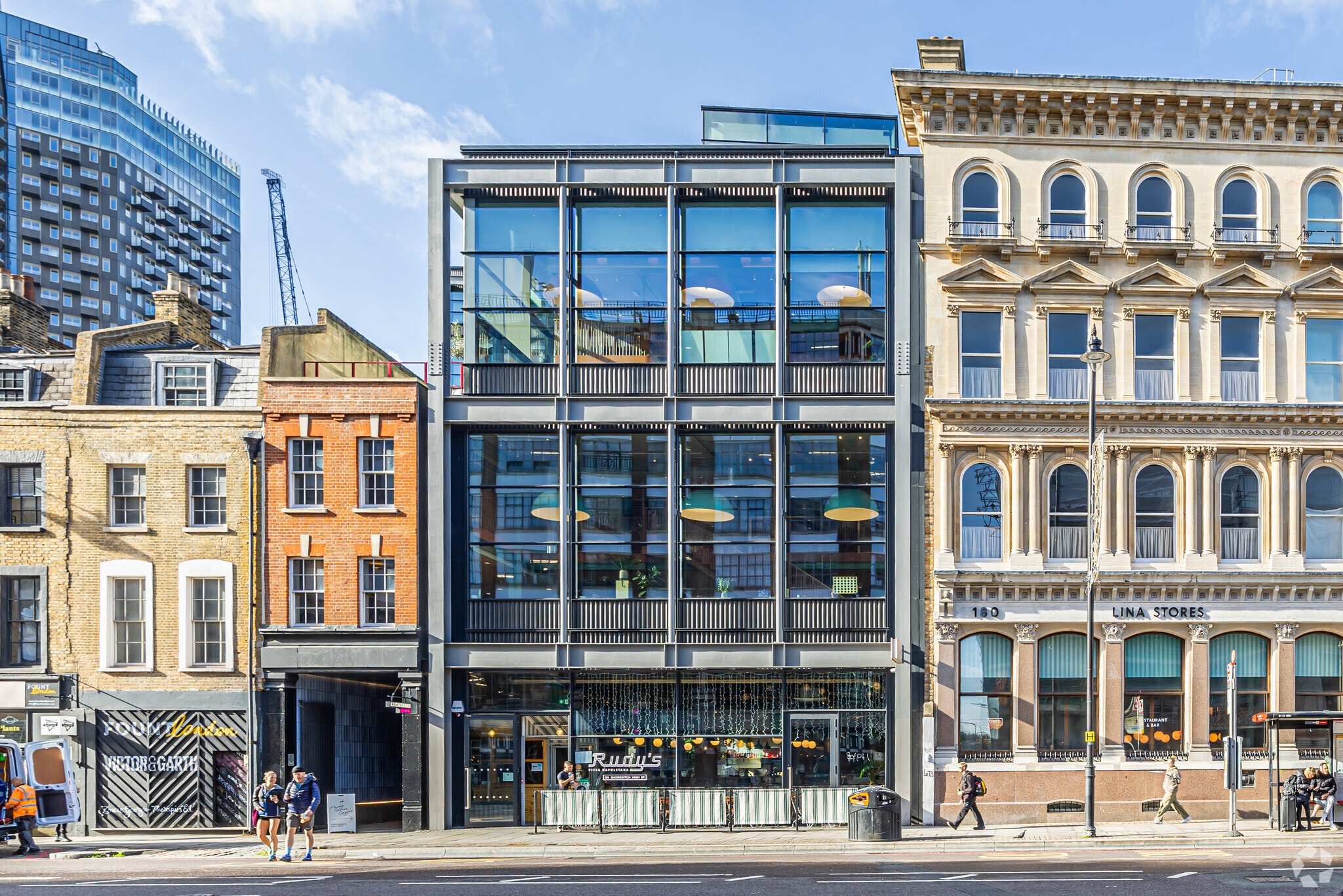 185-186 Shoreditch High St, London for lease Primary Photo- Image 1 of 13