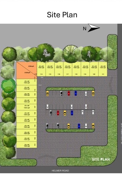 2245 W Columbia Ave, Battle Creek, MI à louer - Plan de site - Image 3 de 9